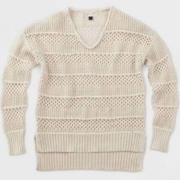 UNIVERSAL THREAD open knit crochet pullover sweater - Picture 1 of 4